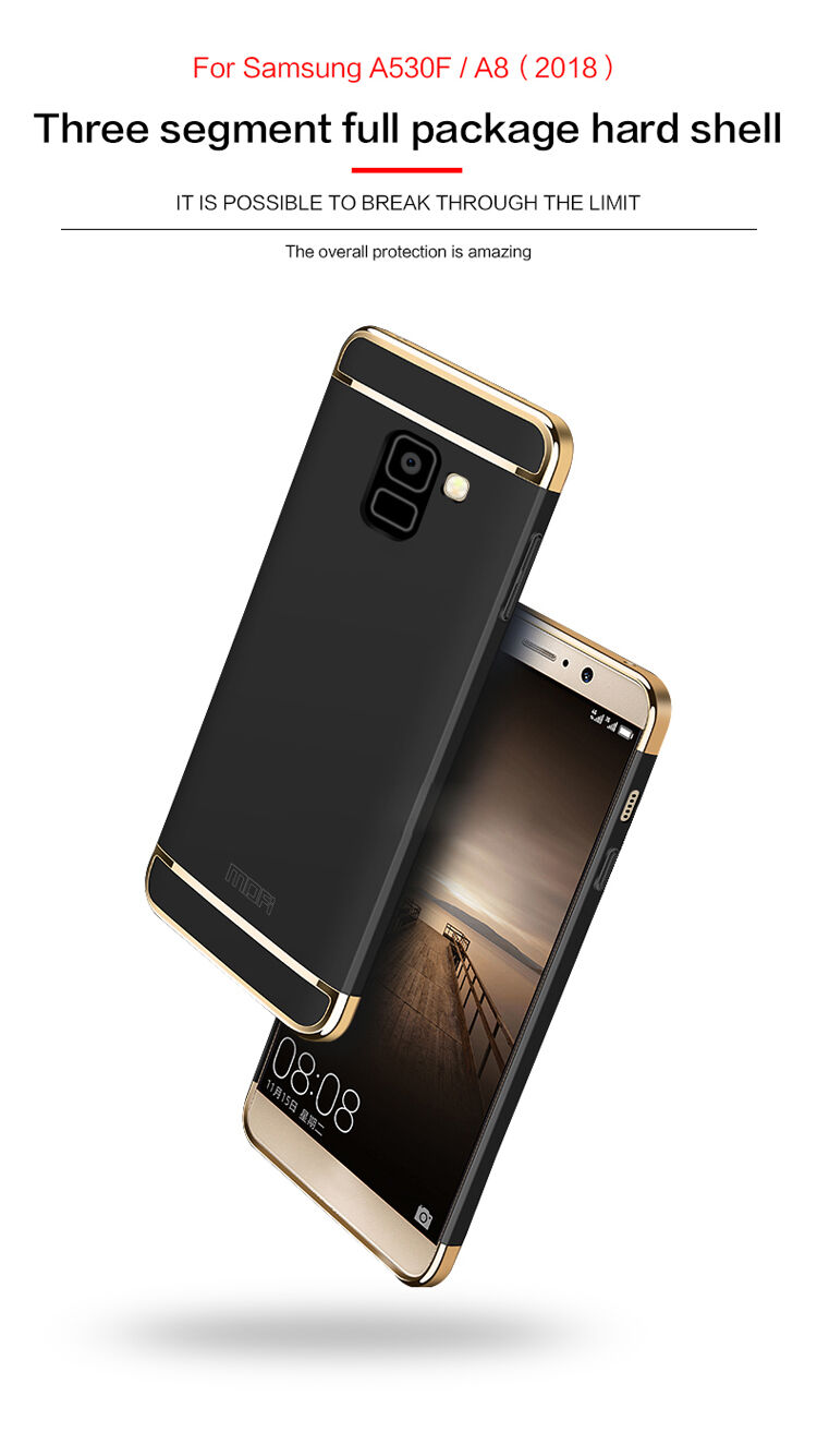 Mofi műanyag tok Samsung Galaxy A8 (2018) - piros