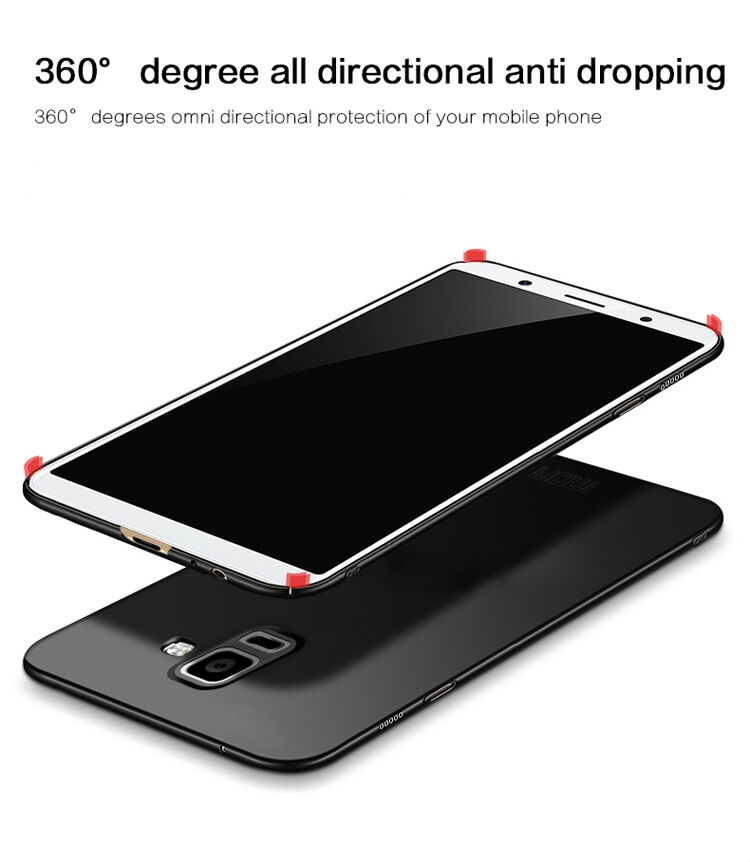 Mofi Shield műanyag tok Samsung Galaxy A8 Plus (2018) - rózsaszín-arany