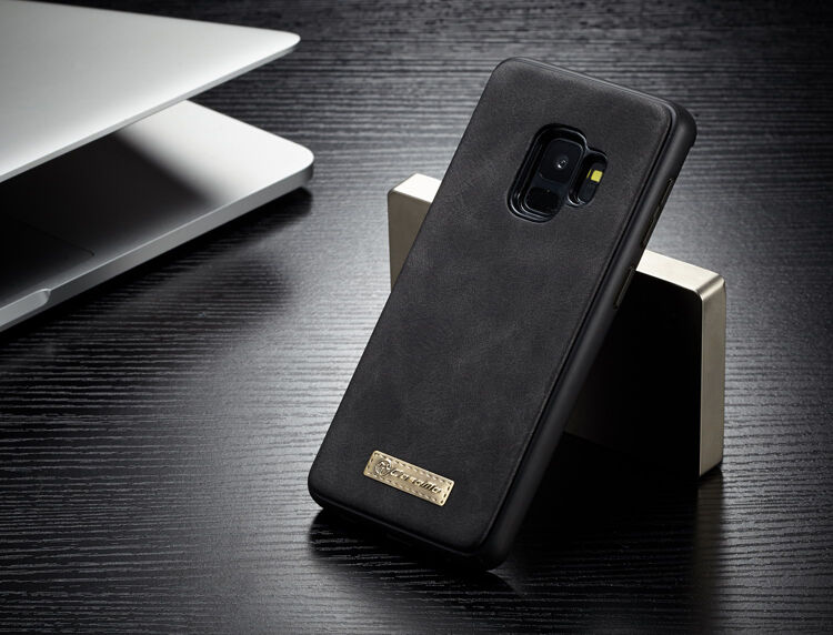 Caseme 2 az egyben pénztárcás tok Samsung Galaxy S9 - piros