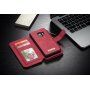Caseme 2 az egyben pénztárcás tok Samsung Galaxy S9 - piros