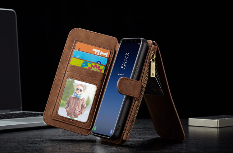 Caseme 2 az egyben pénztárcás tok Samsung Galaxy S9 - fekete Caseme 2 az egyben pénztárcás tok Samsung Galaxy S9 - fekete