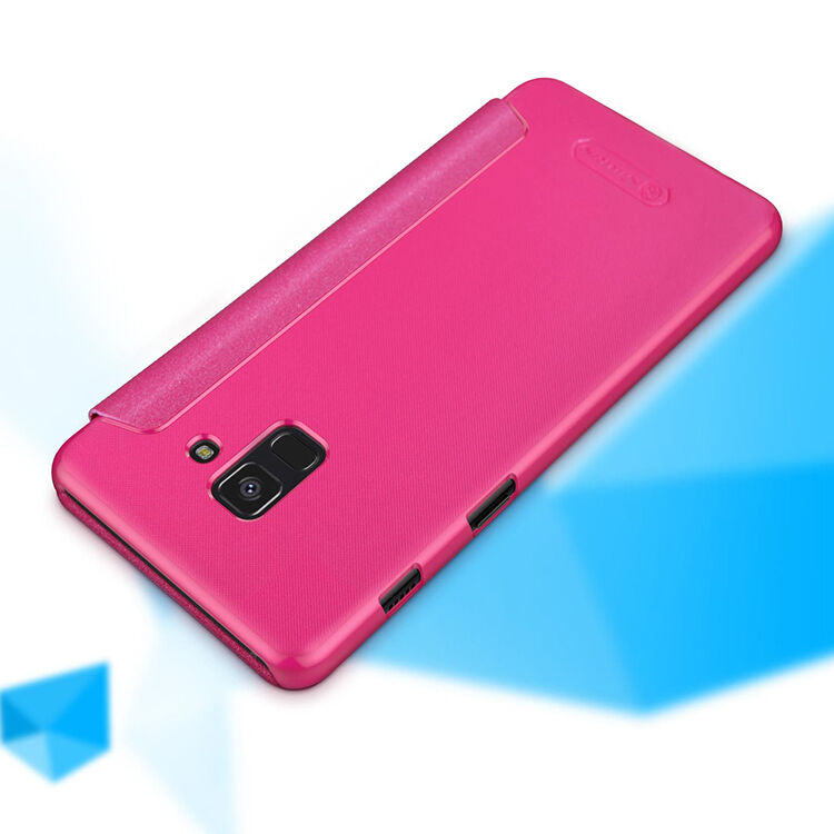 Nillkin Sparkle flip cover tok Samsung Galaxy A8 Plus (2018) - arany