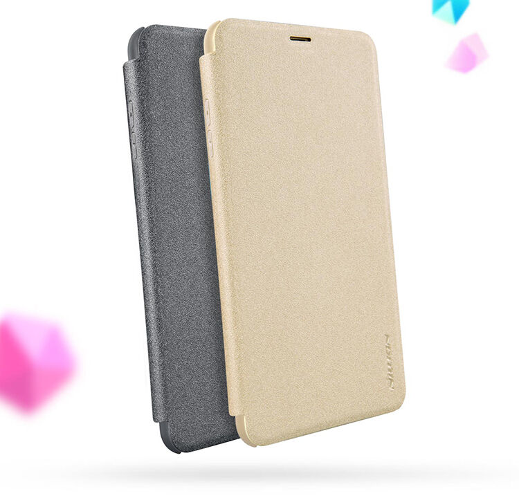 Nillkin Sparkle flip cover tok Samsung Galaxy A8 (2018) - arany