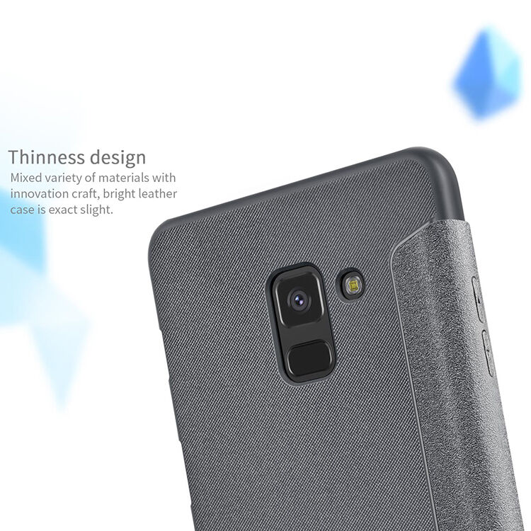 Nillkin Sparkle flip cover tok Samsung Galaxy A8 (2018) - arany