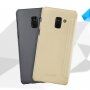 Nillkin Sparkle flip cover tok Samsung Galaxy A8 (2018) - arany