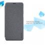 Nillkin Sparkle flip cover tok Samsung Galaxy A8 (2018) - szürke