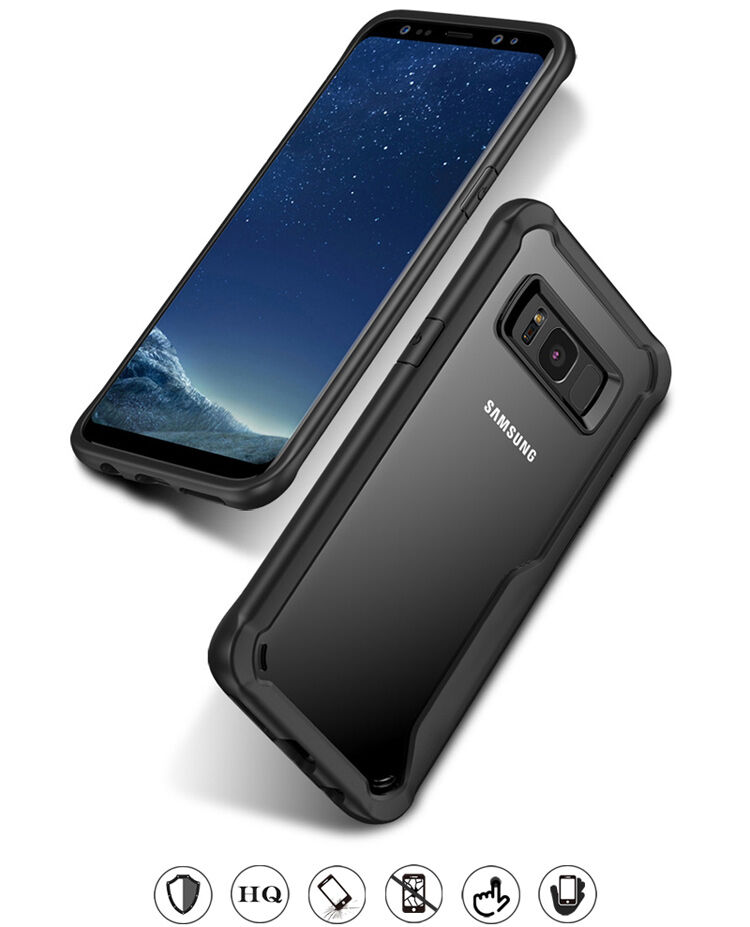 Ütésálló műanyag tok Samsung Galaxy S8 Plus - szürke