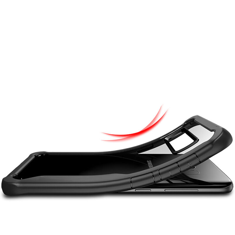 Ütésálló műanyag tok Samsung Galaxy S8 Plus - szürke