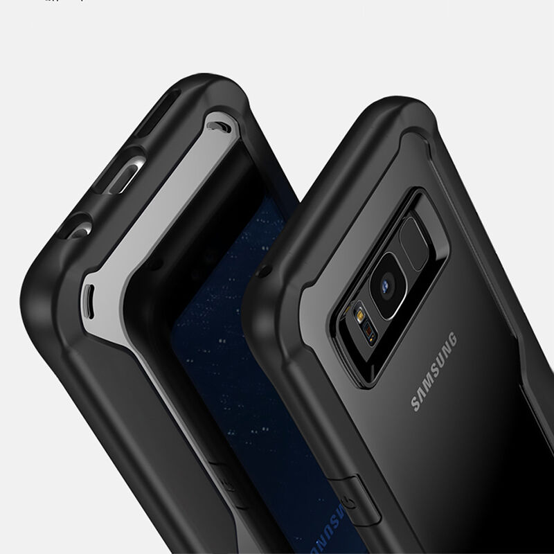 Ütésálló műanyag tok Samsung Galaxy S8 Plus - szürke
