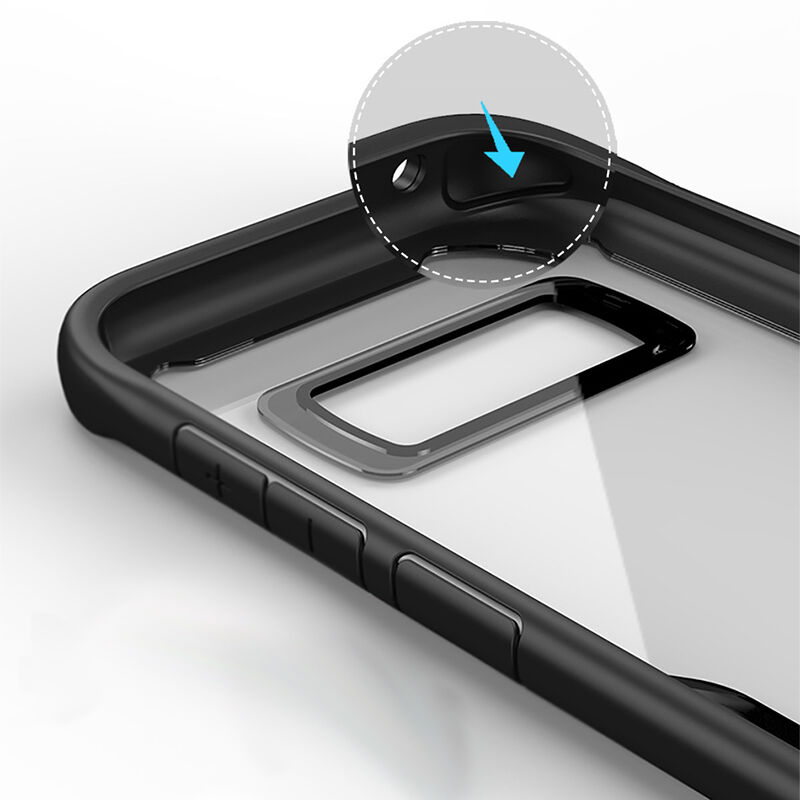 Ütésálló műanyag tok Samsung Galaxy S8 Plus - szürke