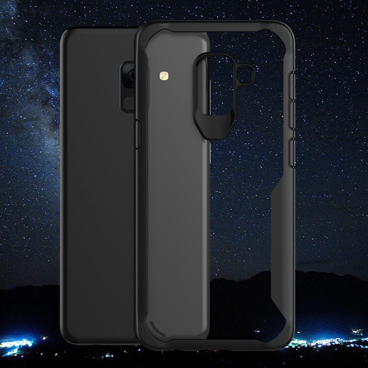 Ütésálló műanyag tok Samsung Galaxy A8 Plus (2018) - piros