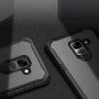 Ütésálló műanyag tok Samsung Galaxy A8 Plus (2018) - fekete