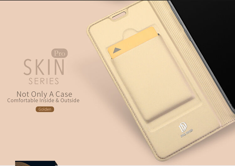 Dux Ducis Skin Pro flip cover tok Samsung Galaxy S9 - sötétkék