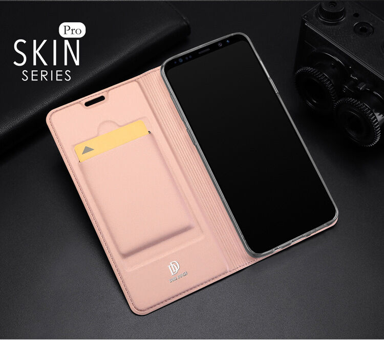 Dux Ducis Skin Pro flip cover tok Samsung Galaxy S9 - sötétkék