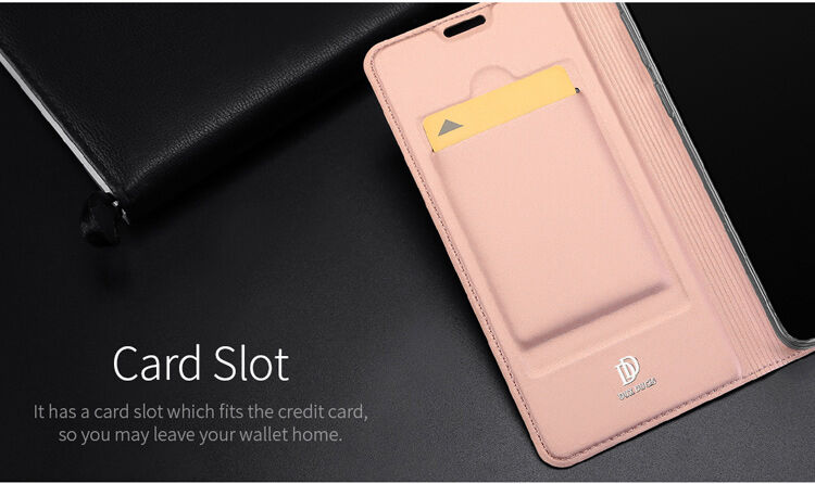 Dux Ducis Skin Pro flip cover tok Samsung Galaxy S9 - szürke