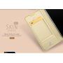 Dux Ducis Skin Pro flip cover tok Samsung Galaxy A8 (2018) - szürke