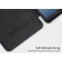 Nillkin Qin bőr flip cover tok Samsung Galaxy A8 (2018) - fekete