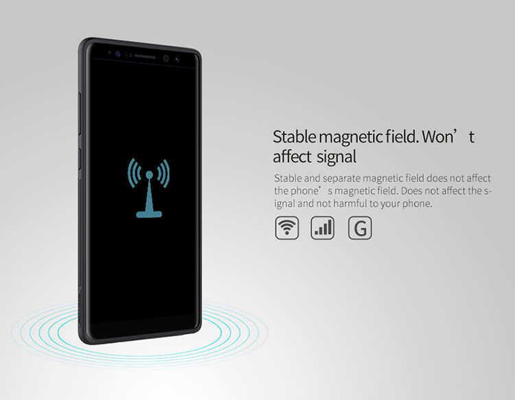 Nillkin Magic műanyag tok Samsung Galaxy Note 8 - fekete