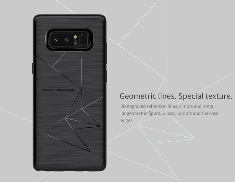Nillkin Magic műanyag tok Samsung Galaxy Note 8 - fekete
