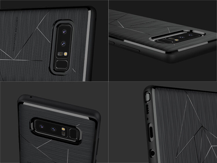 Nillkin Magic műanyag tok Samsung Galaxy Note 8 - fekete