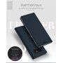 Dux Ducis Skin Pro flip cover tok Samsung Galaxy Note 8 - sötétkék