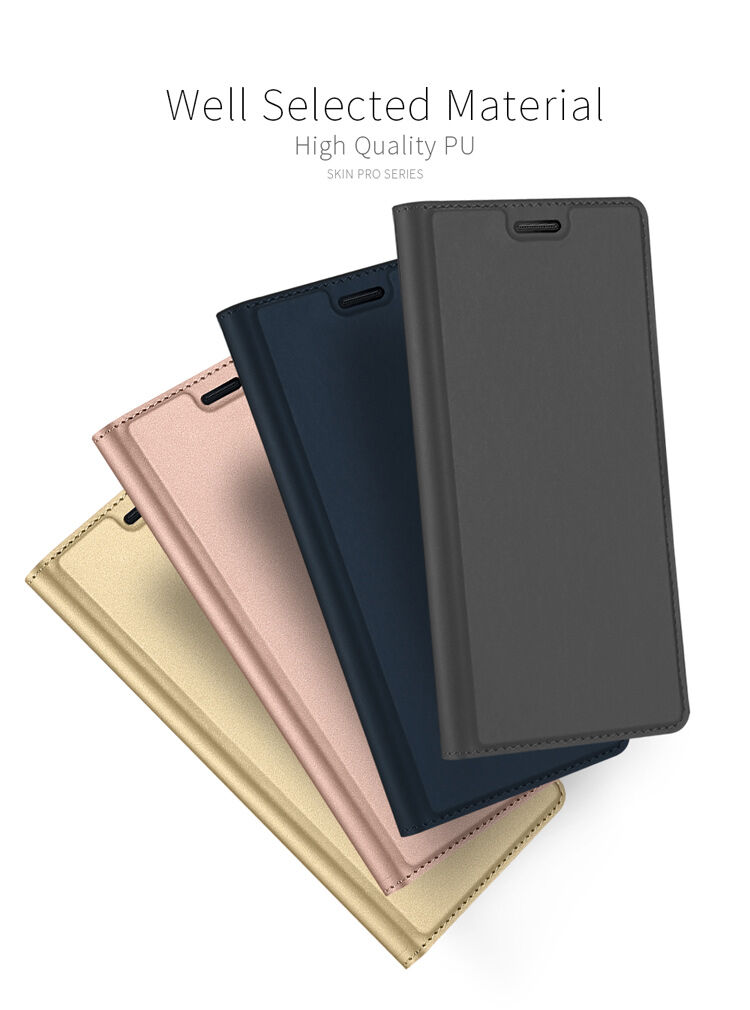 Dux Ducis Skin Pro flip cover tok Samsung Galaxy Note 8 - szürke
