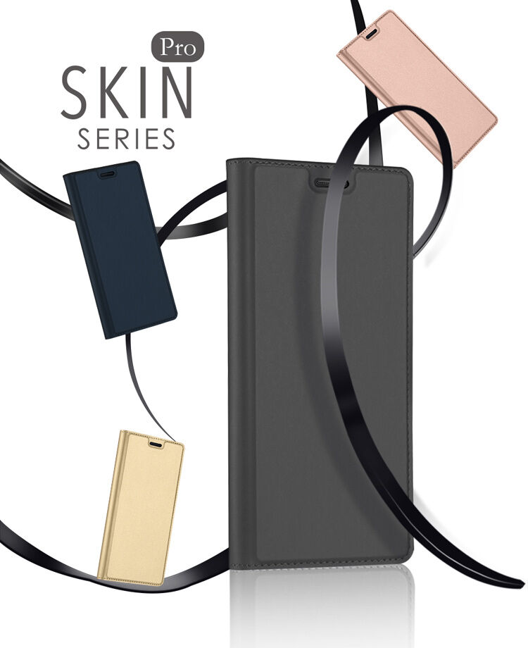 Dux Ducis Skin Pro flip cover tok Samsung Galaxy Note 8 - szürke
