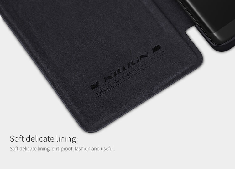 Nillkin Qin bőr flip cover tok Samsung Galaxy Note 8 - barna