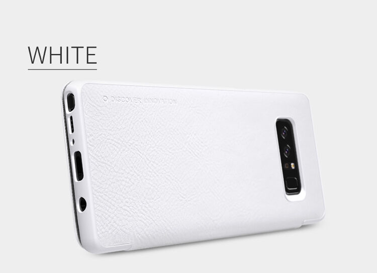 Nillkin Qin bőr flip cover tok Samsung Galaxy Note 8 - barna