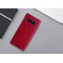 Nillkin Qin bőr flip cover tok Samsung Galaxy Note 8 - barna