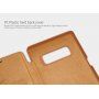 Nillkin Qin bőr flip cover tok Samsung Galaxy Note 8 - piros