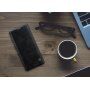 Nillkin Qin bőr flip cover tok Samsung Galaxy Note 8 - fekete
