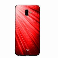 Nxe üveges tok Samsung Galaxy J6 Plus - piros