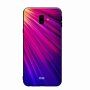 Nxe üveges tok Samsung Galaxy J6 Plus - rózsaszín-kék