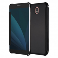 Tükrös flip cover tok Samsung Galaxy J3 (2017) - fekete