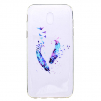 Műanyag tok - toll - Samsung Galaxy J5 (2017) - transzparens