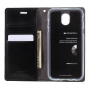 Goospery Blue Moon flip cover tok Samsung Galaxy J5 (2017) - fekete