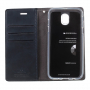 Goospery Blue Moon flip cover tok Samsung Galaxy J5 (2017) - sötétkék