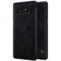Nillkin Qin bőr flip cover tok Samsung Galaxy Note 8 - fekete