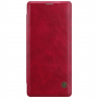 Nillkin Qin bőr flip cover tok Samsung Galaxy Note 8 - piros