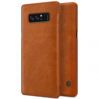 Nillkin Qin bőr flip cover tok Samsung Galaxy Note 8 - barna