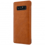Nillkin Qin bőr flip cover tok Samsung Galaxy Note 8 - barna