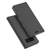 Dux Ducis Skin Pro flip cover tok Samsung Galaxy Note 8 - szürke