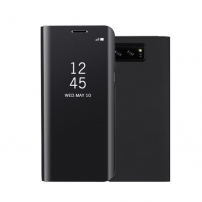 Tükrös fémezett tok Samsung Galaxy Note 8 - fekete