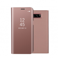 Tükrös fémezett tok Samsung Galaxy Note 8 - rózsaszín-arany