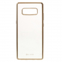 G-Case átlátszó tok kerettel Samsung Galaxy Note 8 - arany