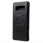 G-Case bőr flip cover tok Samsung Galaxy Note 8 - fekete