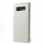 G-Case bőr flip cover tok Samsung Galaxy Note 8 - fehér