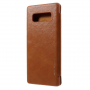 G-Case bőr flip cover tok Samsung Galaxy Note 8 - barna