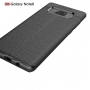 Litchi bőr tok Samsung Galaxy Note 8 - fekete